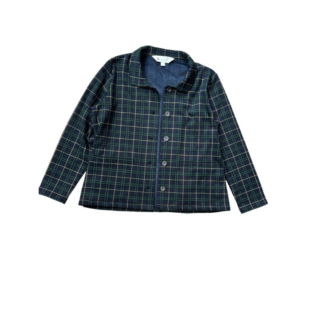 Vermont Country Store Ella Simone Soft Knit Jacket With Plush Lining size XL